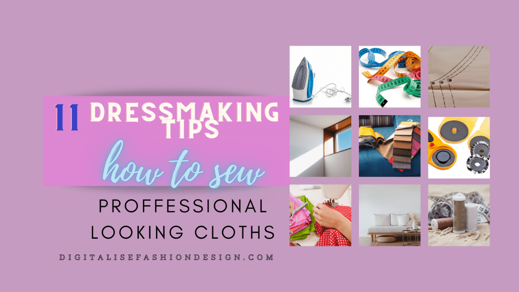 SEWING TIPS FOR PROFFESSIONAL LOOKING CLOTHS